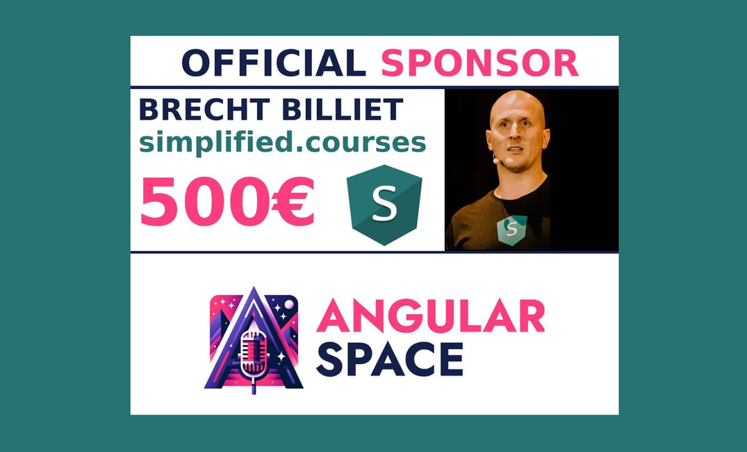 We have a first SPONSOR!