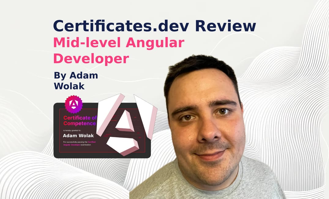 Certificates.dev Review: Mid-level Angular Developer
