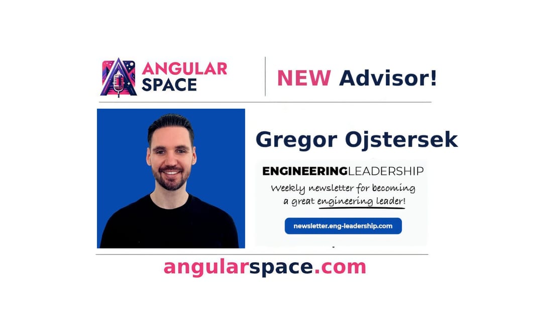 New Angular Space Advisor!