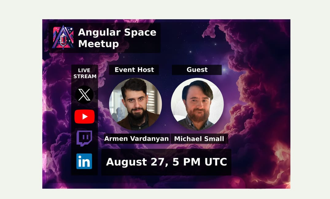 First Angular Space Meetup Date!!