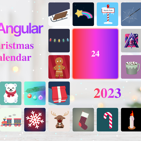 Image of: Angular Christmas Calendar 2023