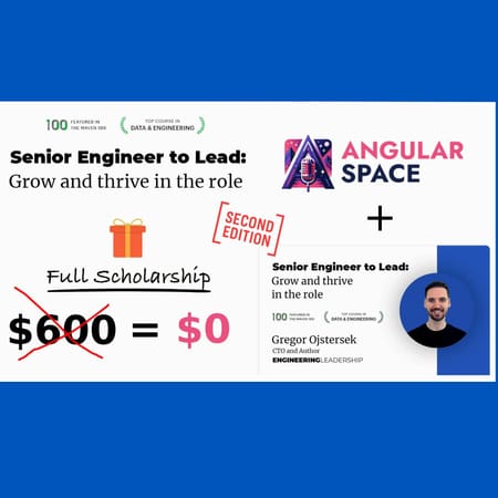 Image of: Senior Engineer to Lead - Full Scholarship 1x Giveaway 2nd Edition