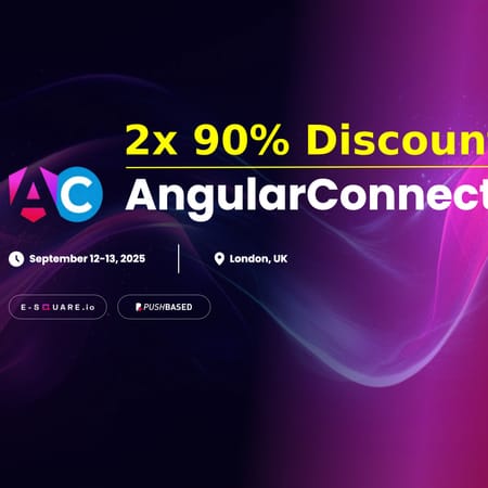 Image of: AngularConnect Conf x Angular Space!